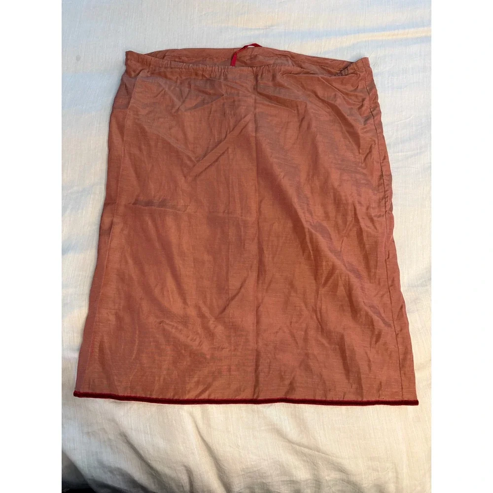 Deadstock Vintage Banana Republic Sheer‎ Silk Blend Skirt Boho Balletcore 6